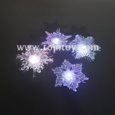 Christmas Decoration LED Snowflake Sticker Wall Night Lights