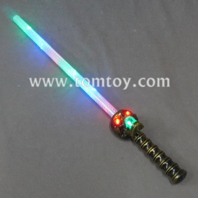 Halloween LED Light Up Flashing Skull Sword with Sound