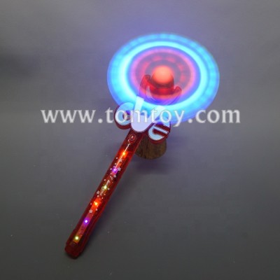 Super Bright Luminous "Love" LED Light up Spinning Windmill Wand for Valentine's Day