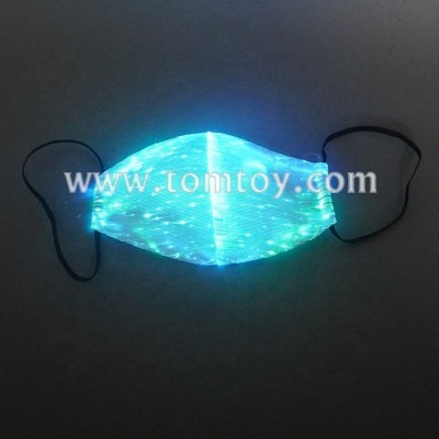 USB Rechargeable LED Luminous Light Up Face Mask